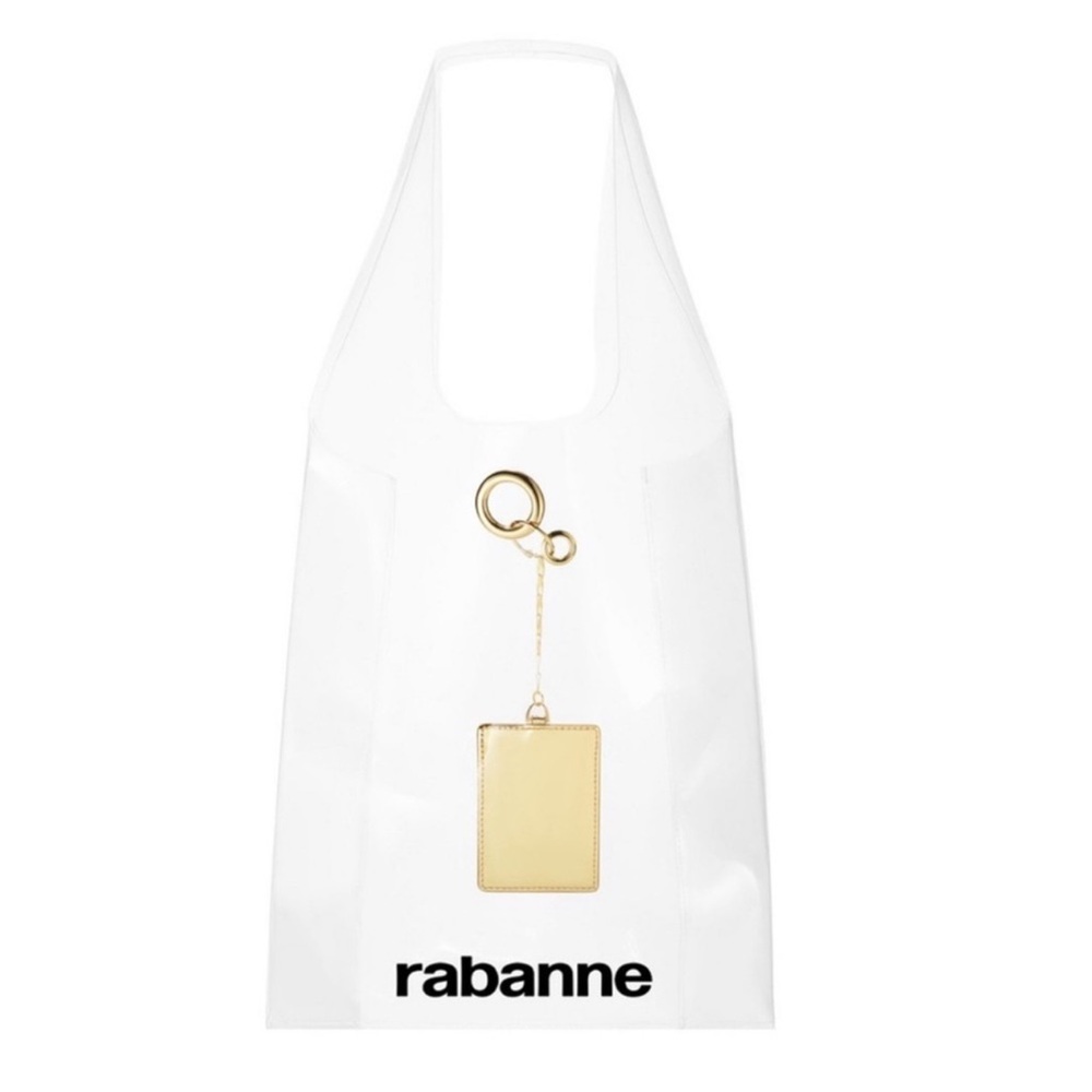 Paco Rabanne Clear Tote Bag